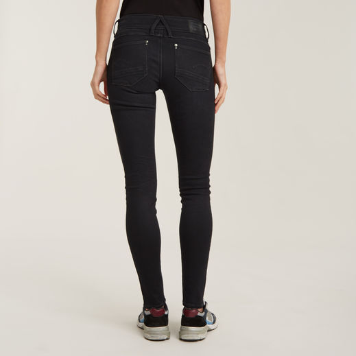 Lynn Mid Skinny Jeans | ブラック | G-Star RAW® JP